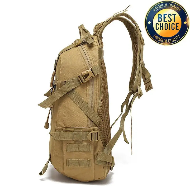 40L Tactical Reflective Backpack – Military Molle Outdoor Rucksack | Hiking, Camping, Hunting & Travel Bag
