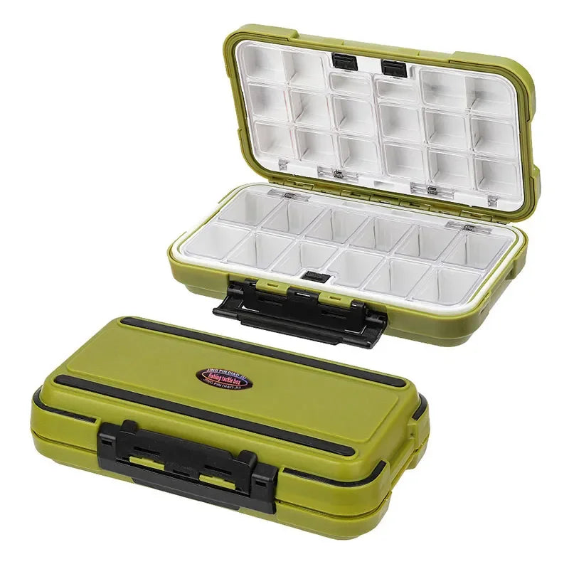 Premium Waterproof Double-Sided Fishing Tackle Box – Multifunctional Bait & Tool Organizer