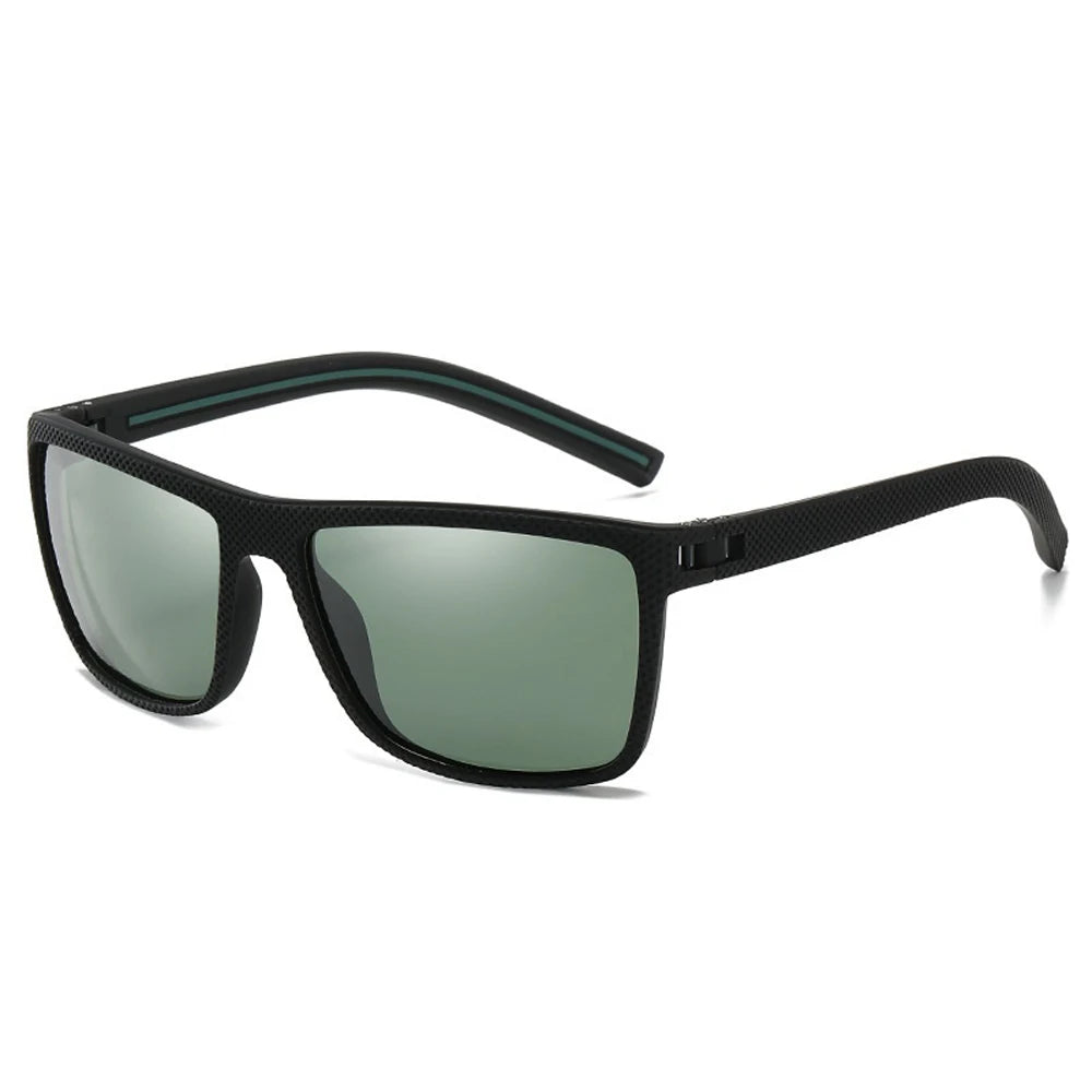 Fashion Vintage Square Polarized Sunglasses for Men & Women – Designer UV400 Driving & Fishing Eyewear